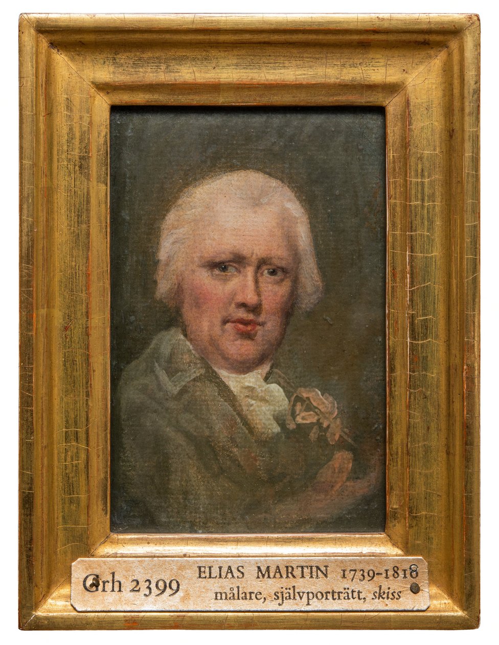 Selvportræt af Elias Martin