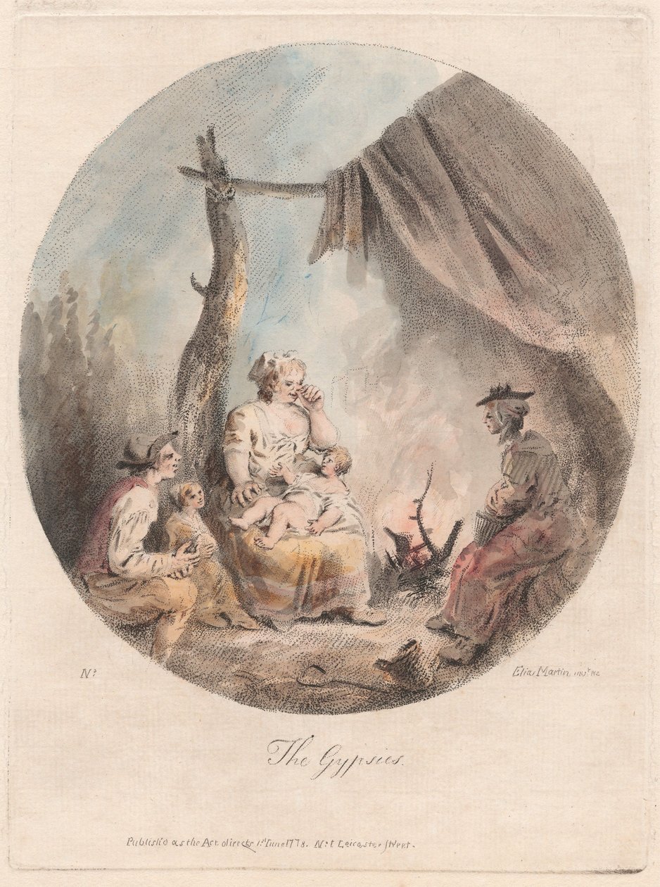 Sigøjnerne af Elias Martin