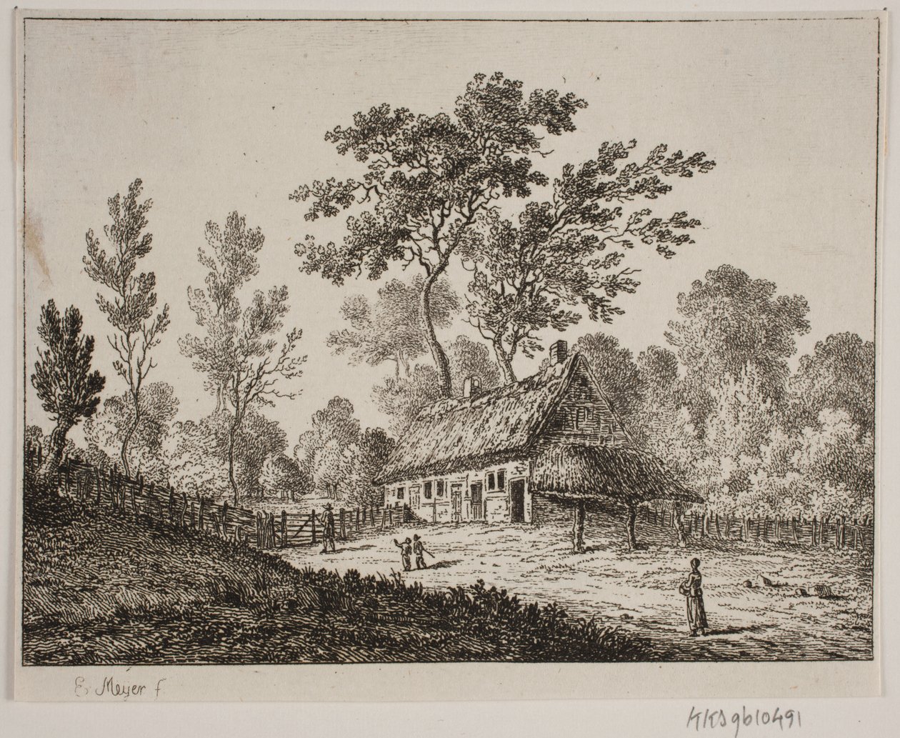 Et Bondehus af Elias Meyer