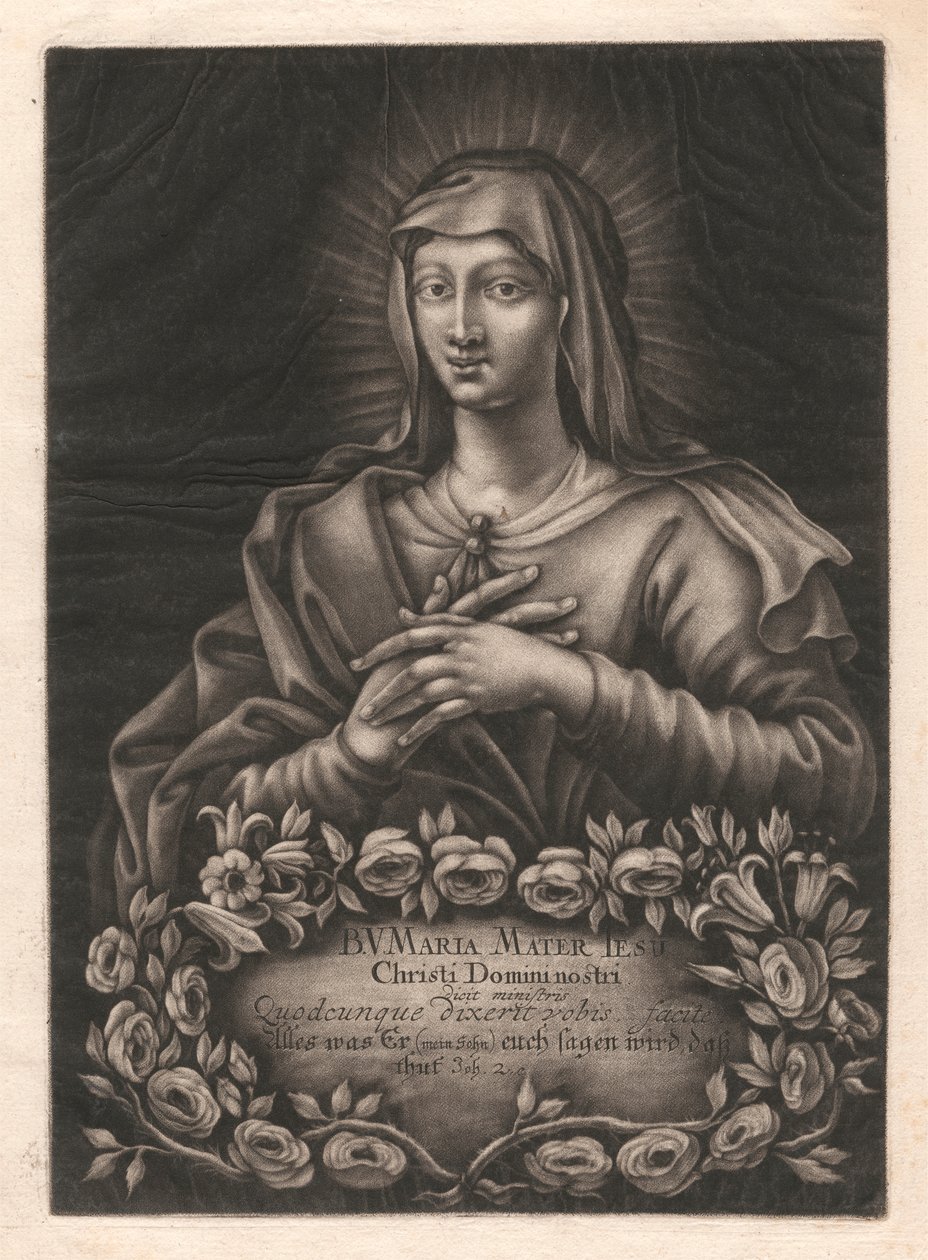 B.V. Maria Mater Jesu af Elias Nessenthaler