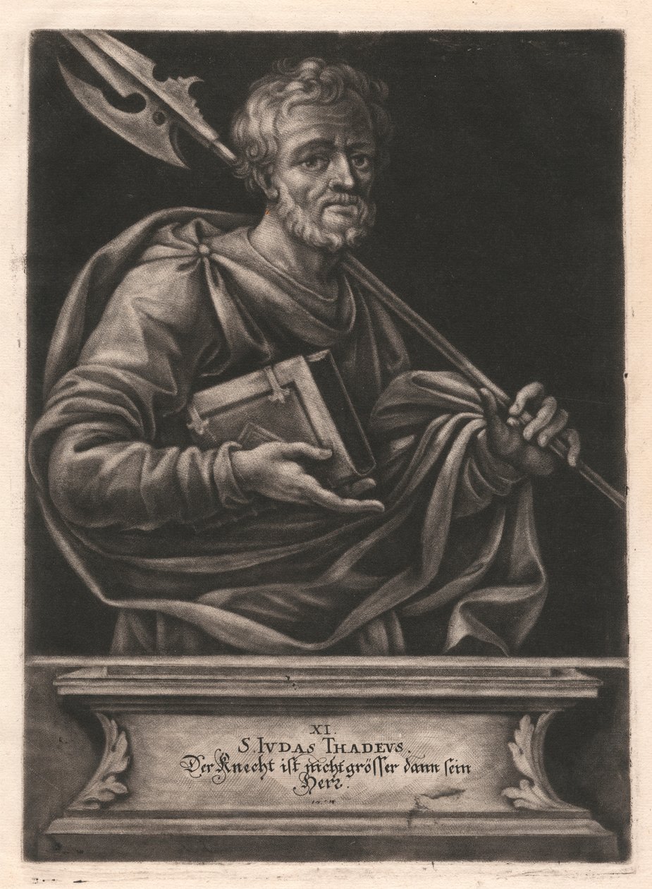 DE ER. Judas Tadeus af Elias Nessenthaler