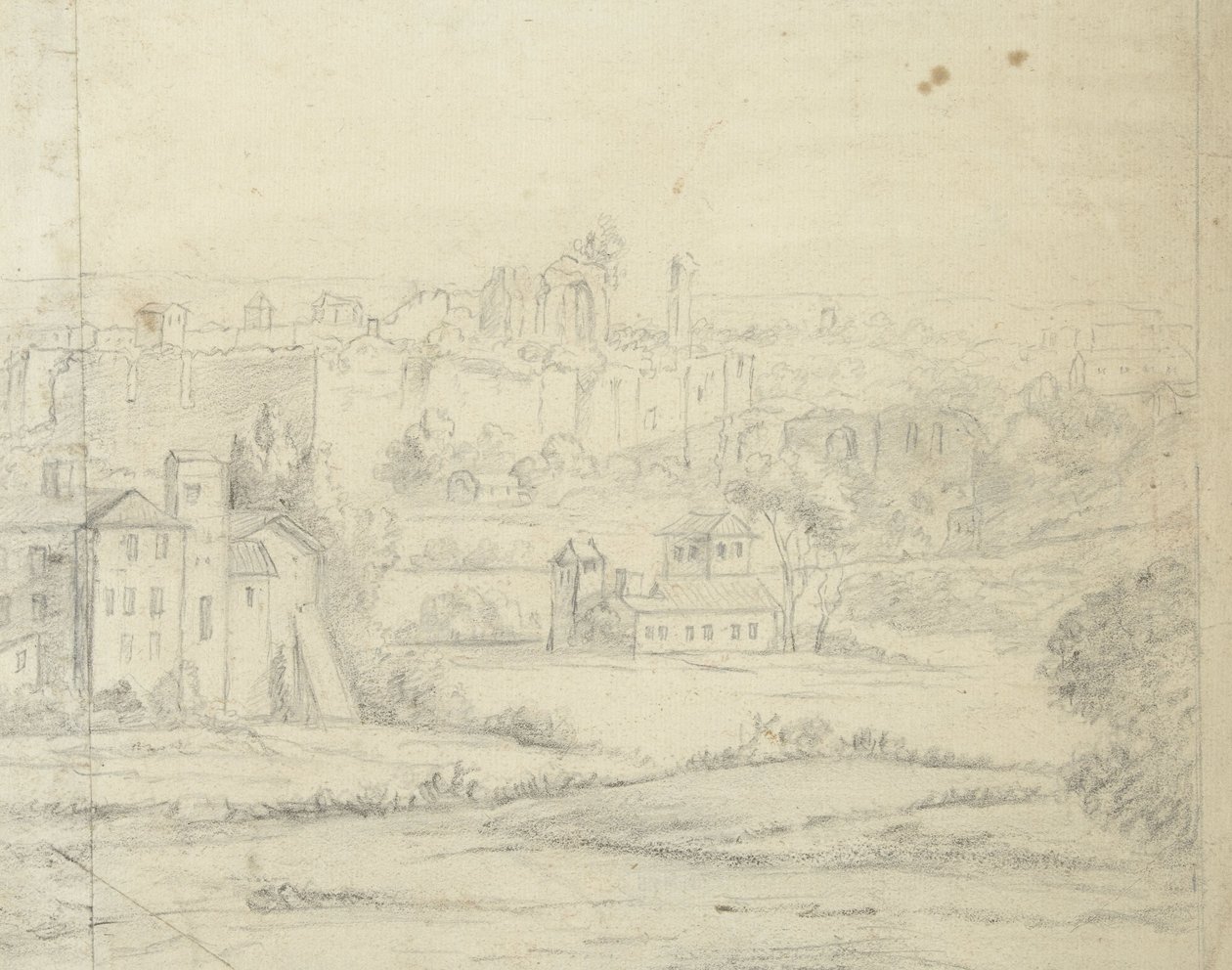 italiensk landskab af Elias van Nijmegen (possibly)