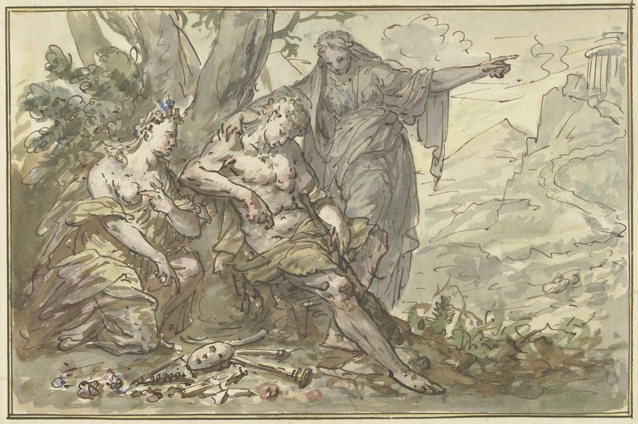 Herkules ved en korsvej af Elias van Nijmegen