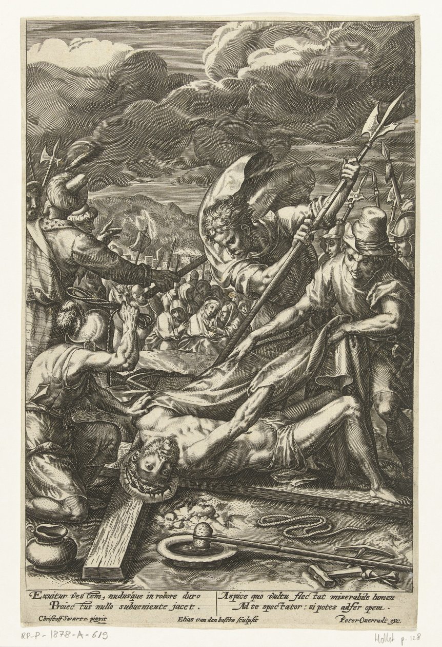 Kristus tog sit tøj af Passion of Christ (serietitel) af Elias van den Bossche