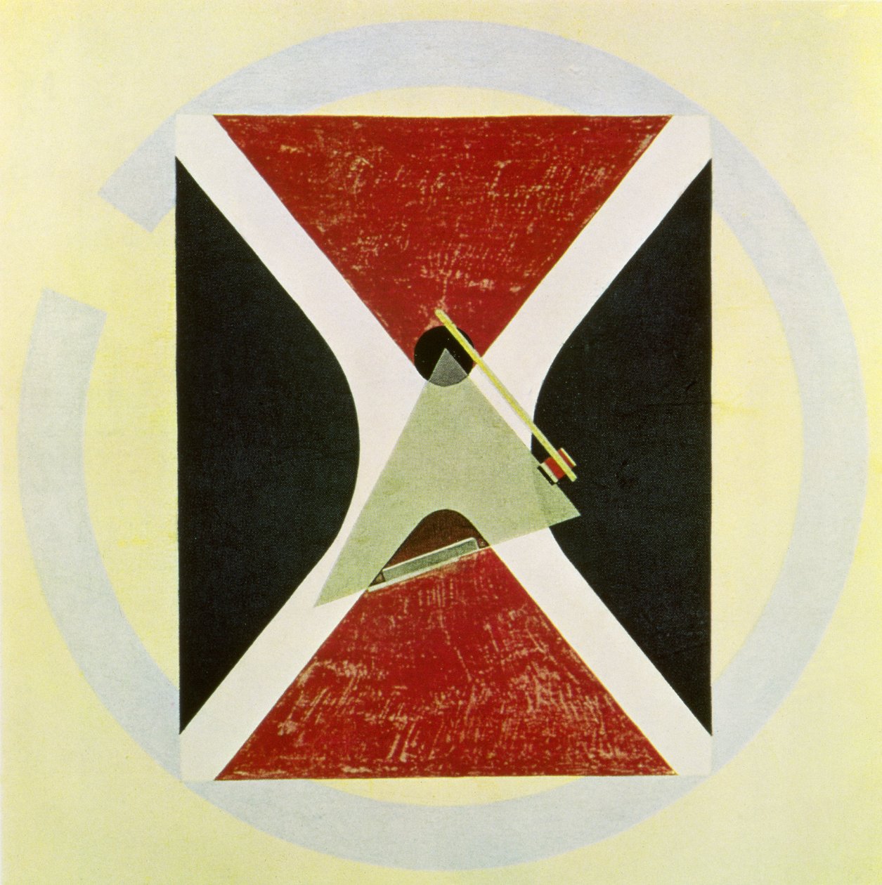 Proun 43, 1924 af Eliezer Markowich Lissitzky