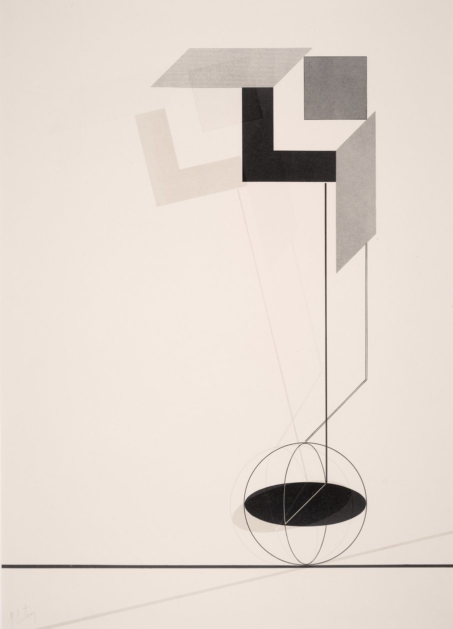 Untitled, 1923dani af Eliezer Markowich Lissitzky