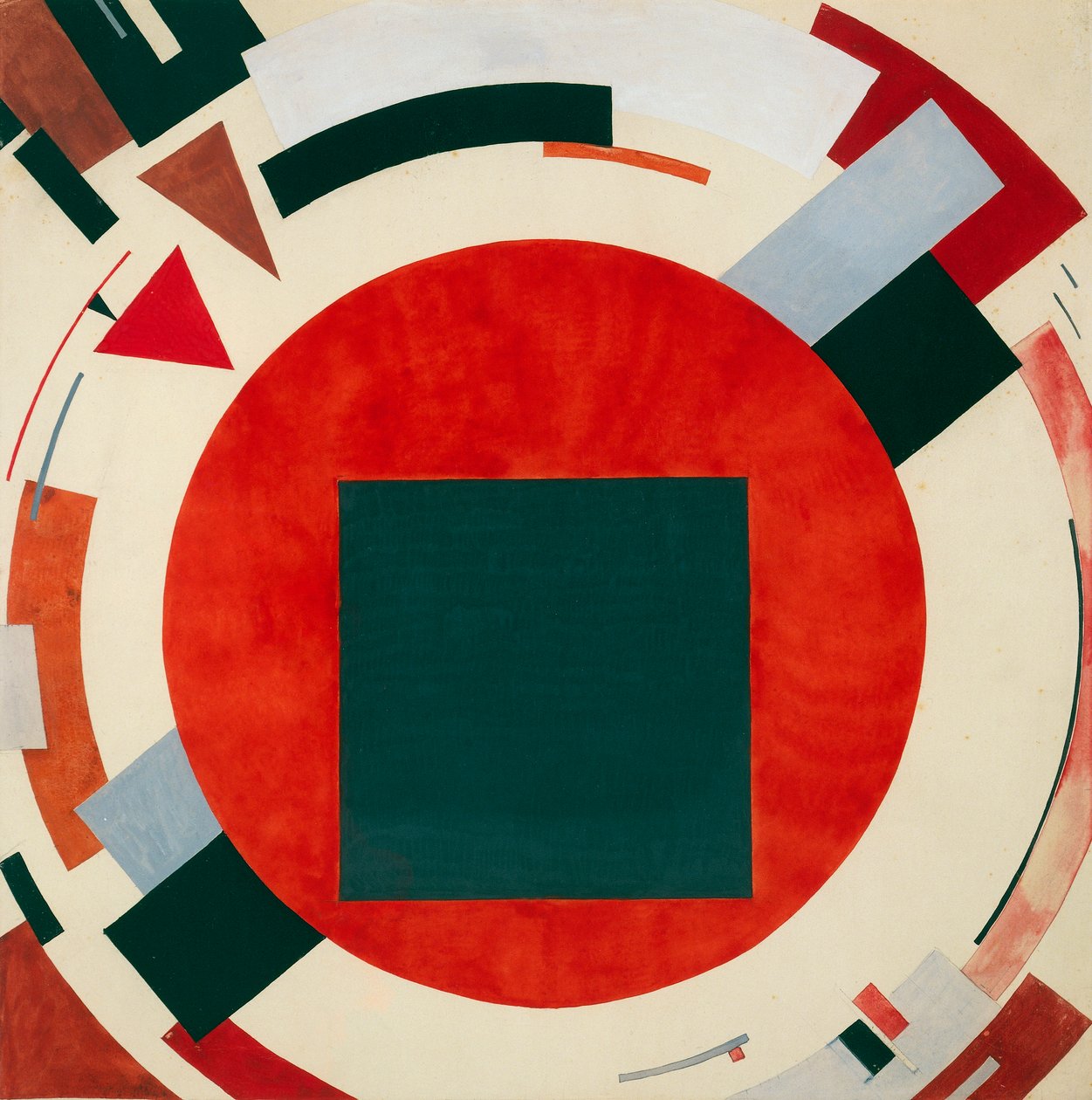 Proun, ca. 1922, El Lissitzky (1890-1941) af Eliezer Markowich Lissitzky