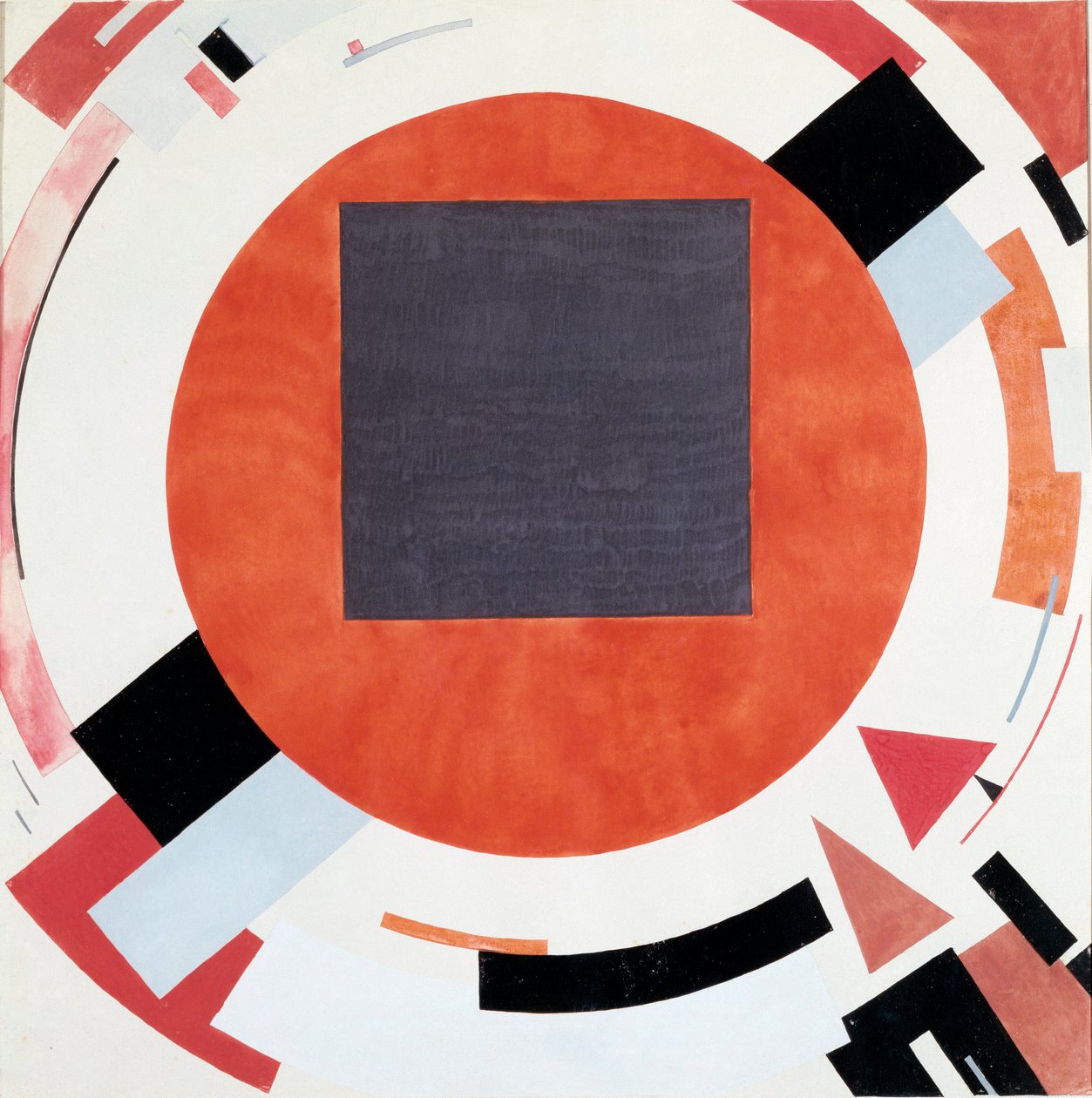 Proun Aquarel af Lazar Lissitskij dit El Lissitskij (Lissitsky eller Lissitzky eller Lissitzky) (1890-1941) 1924 Stedelijk Van Abbemuseum Eindhoven af Eliezer Markowich Lissitzky