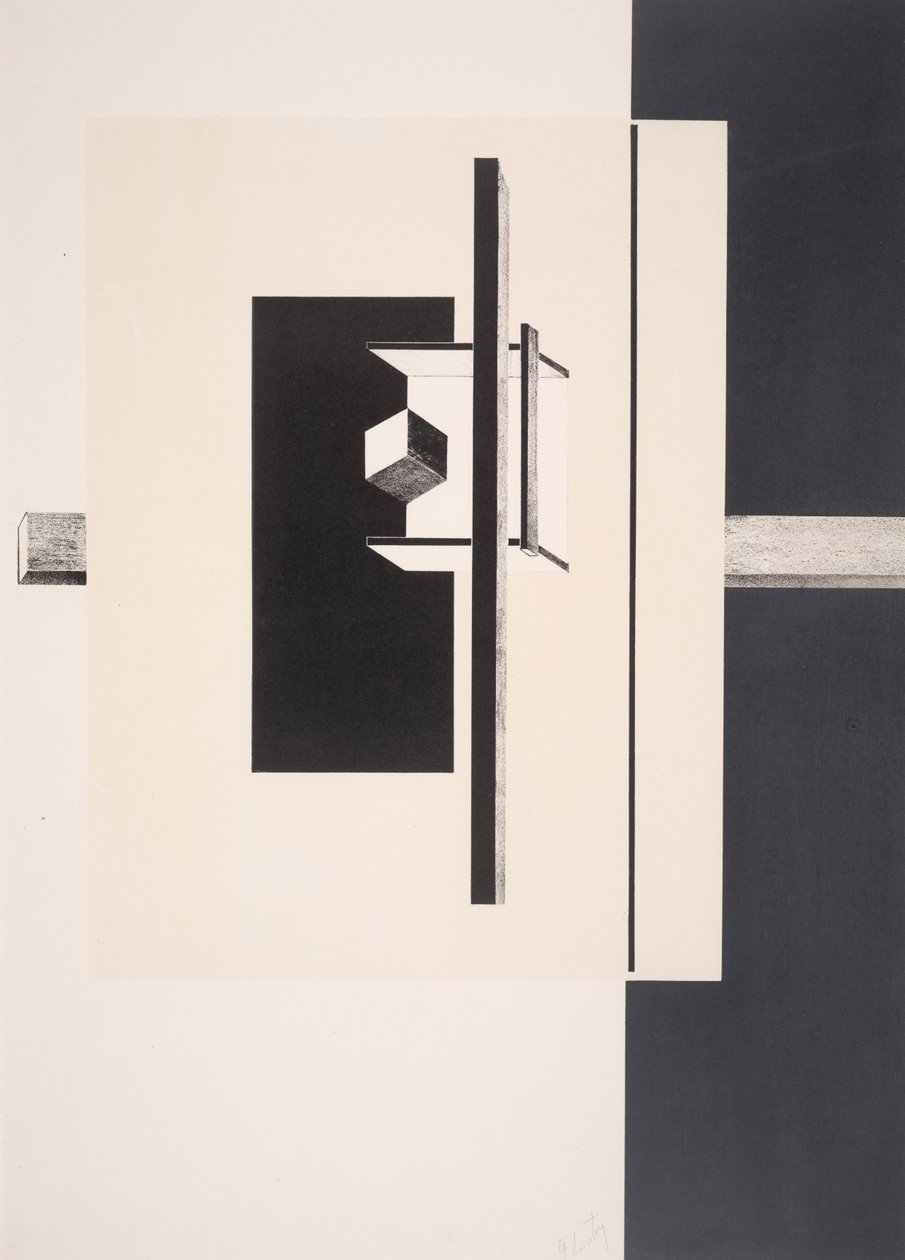 Uden titel af Eliezer Markowich Lissitzky