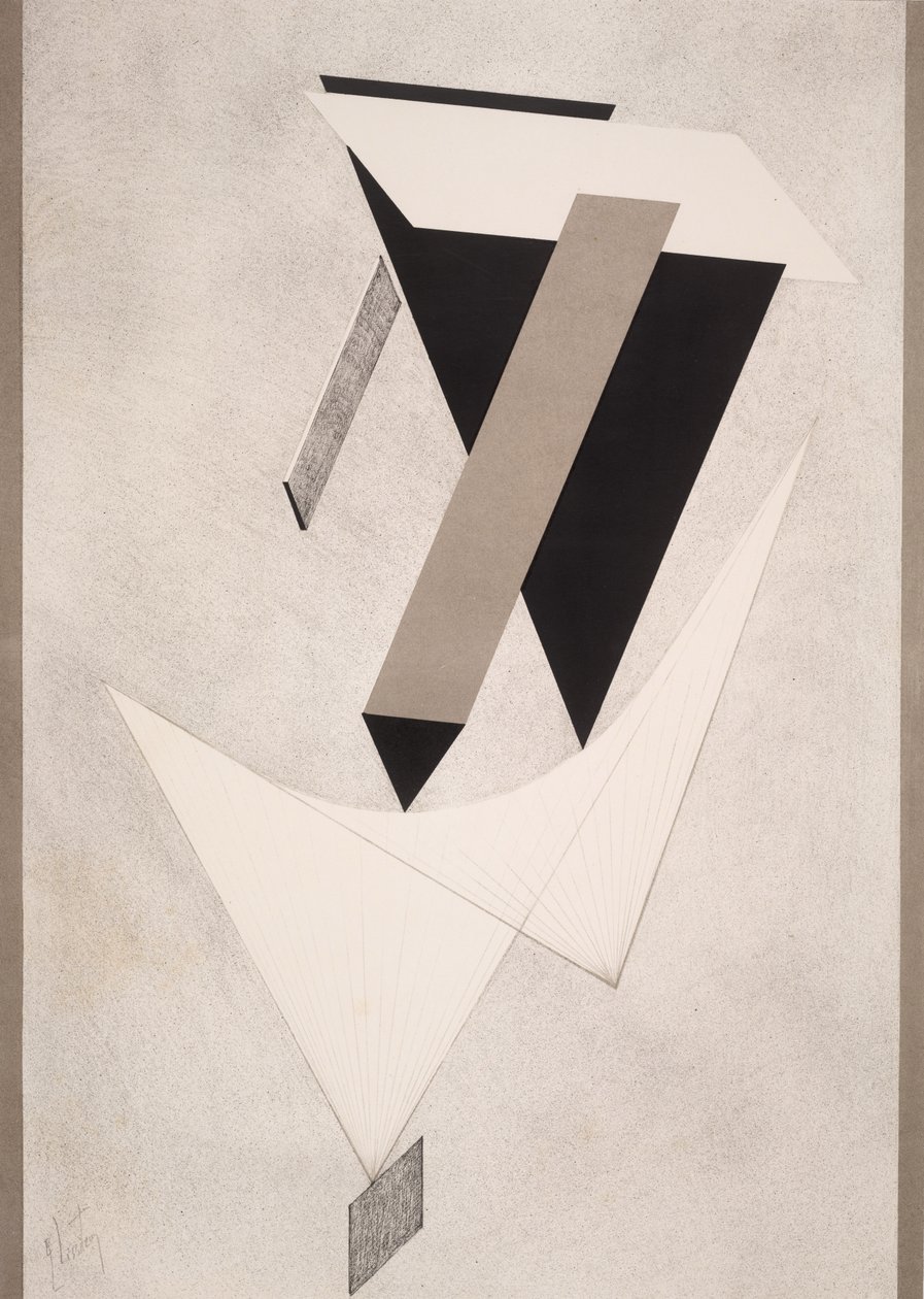 Uden titel af Eliezer Markowich Lissitzky