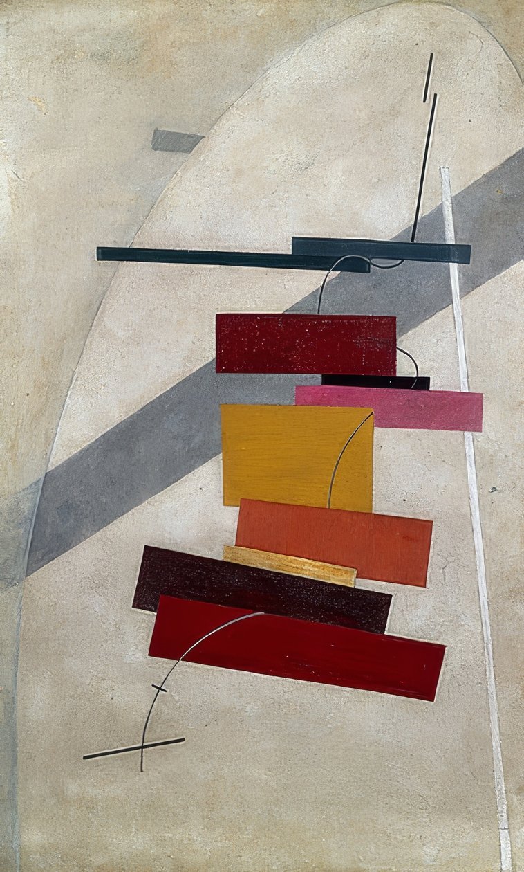 Sammensætning. Omkring 1919-20 af Eliezer Markowich Lissitzky