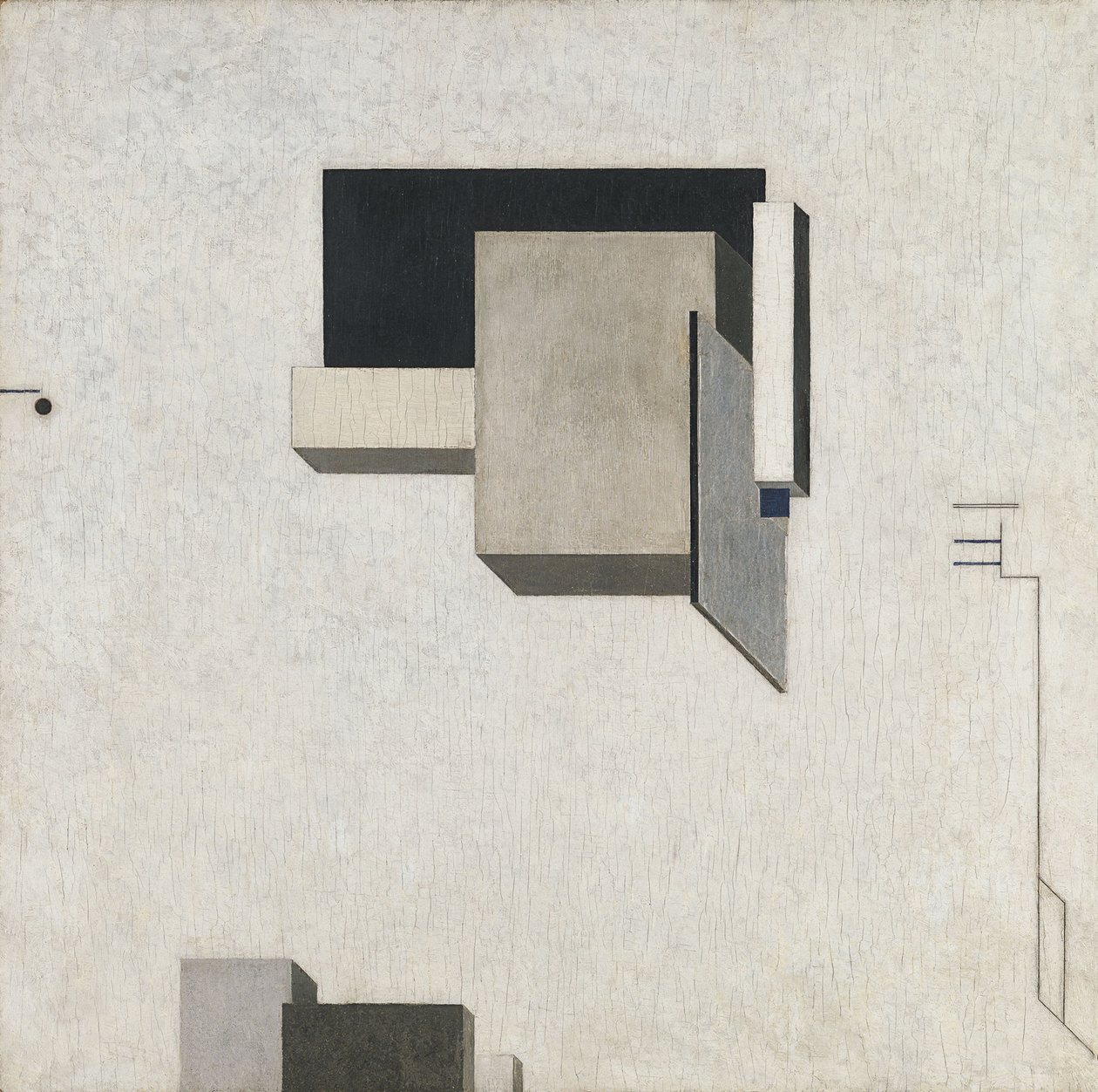 Proun 1 af Eliezer Markowich Lissitzky