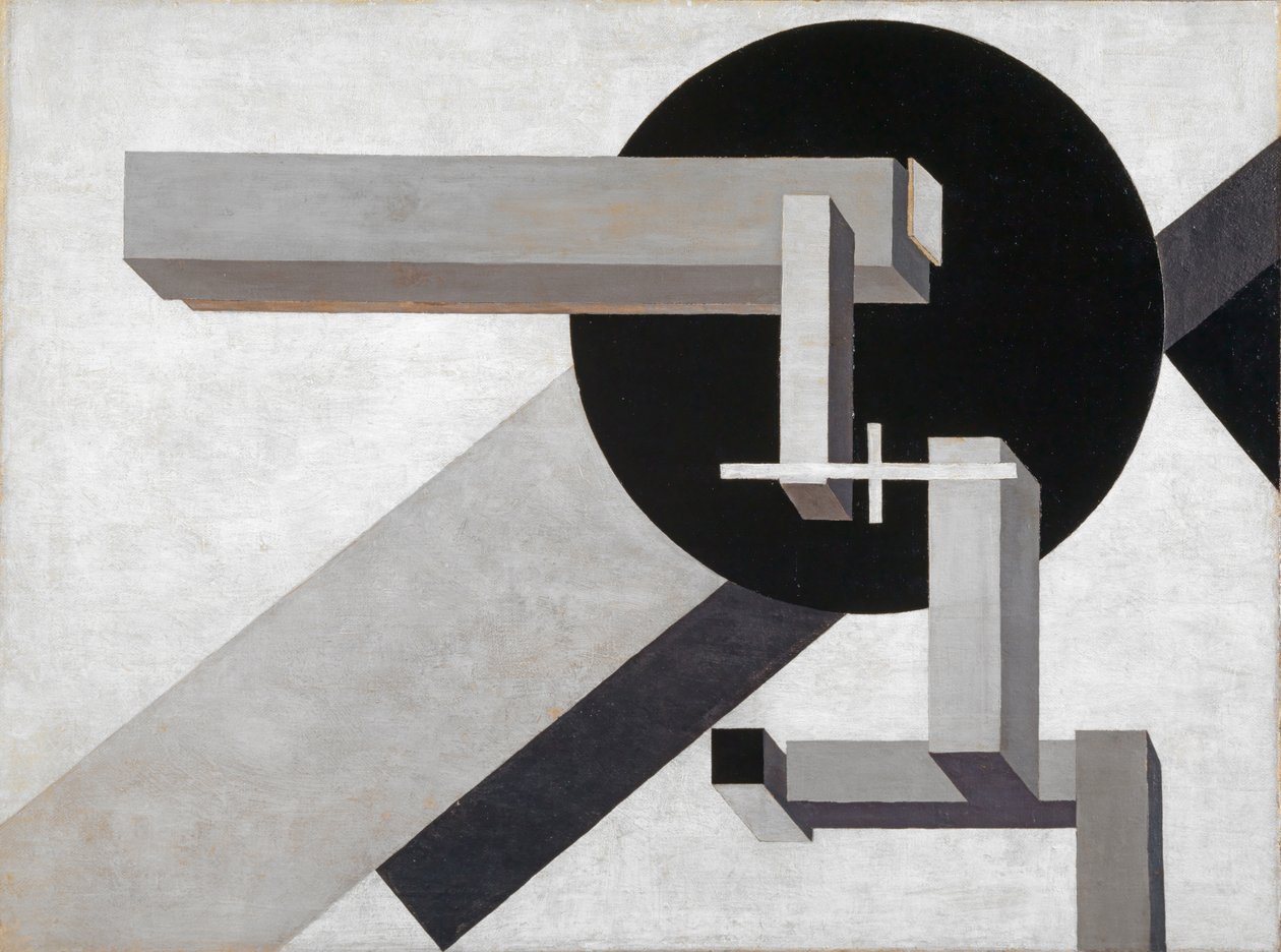 Proun 1 D, 1919 af Eliezer Markowich Lissitzky