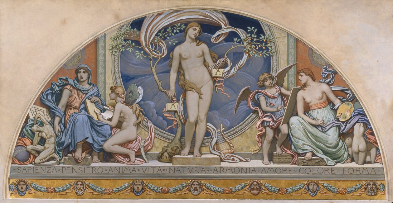 Roms repræsentant for kunst af Elihu Vedder