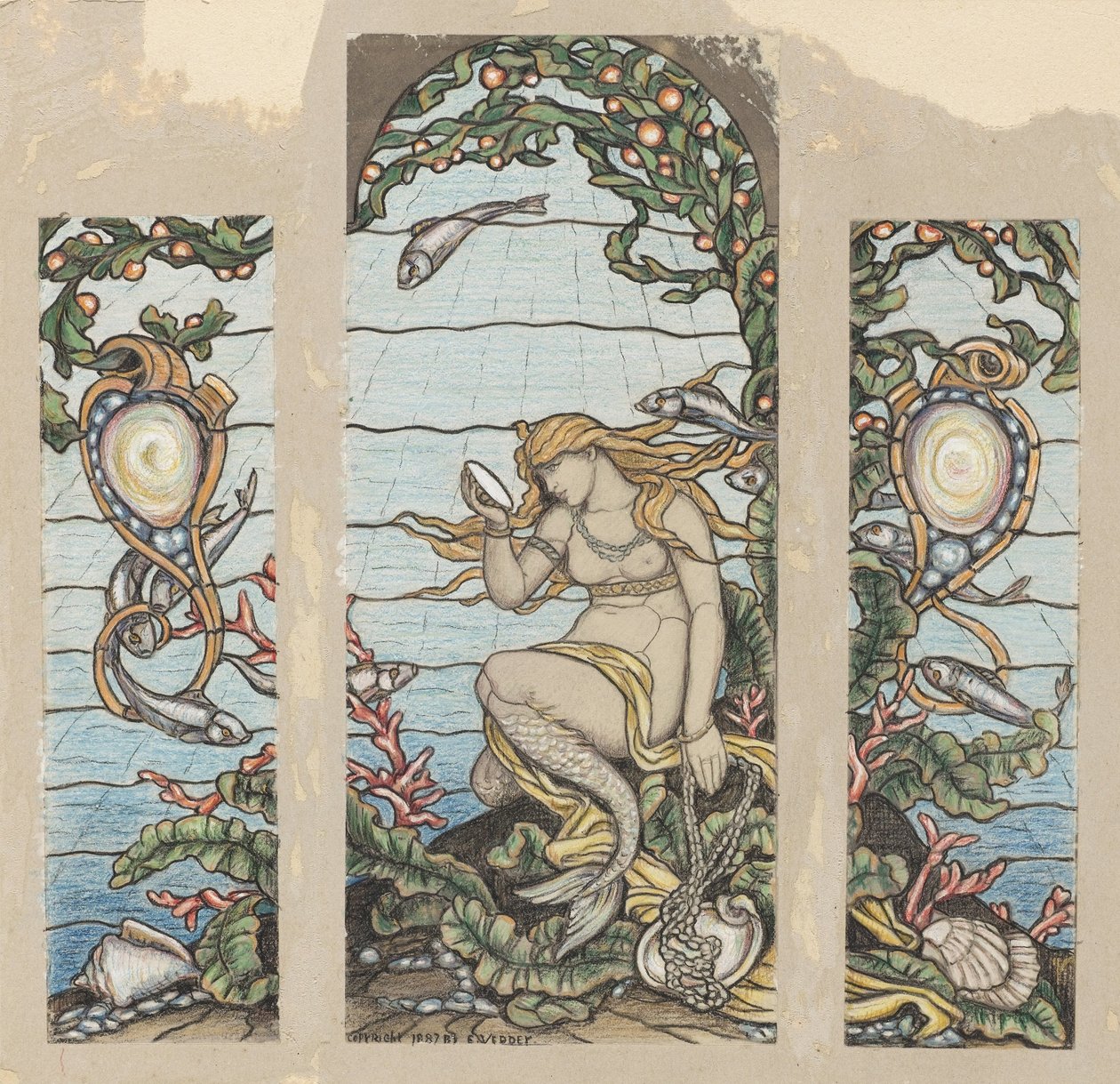 Havfruens vindue af Elihu Vedder