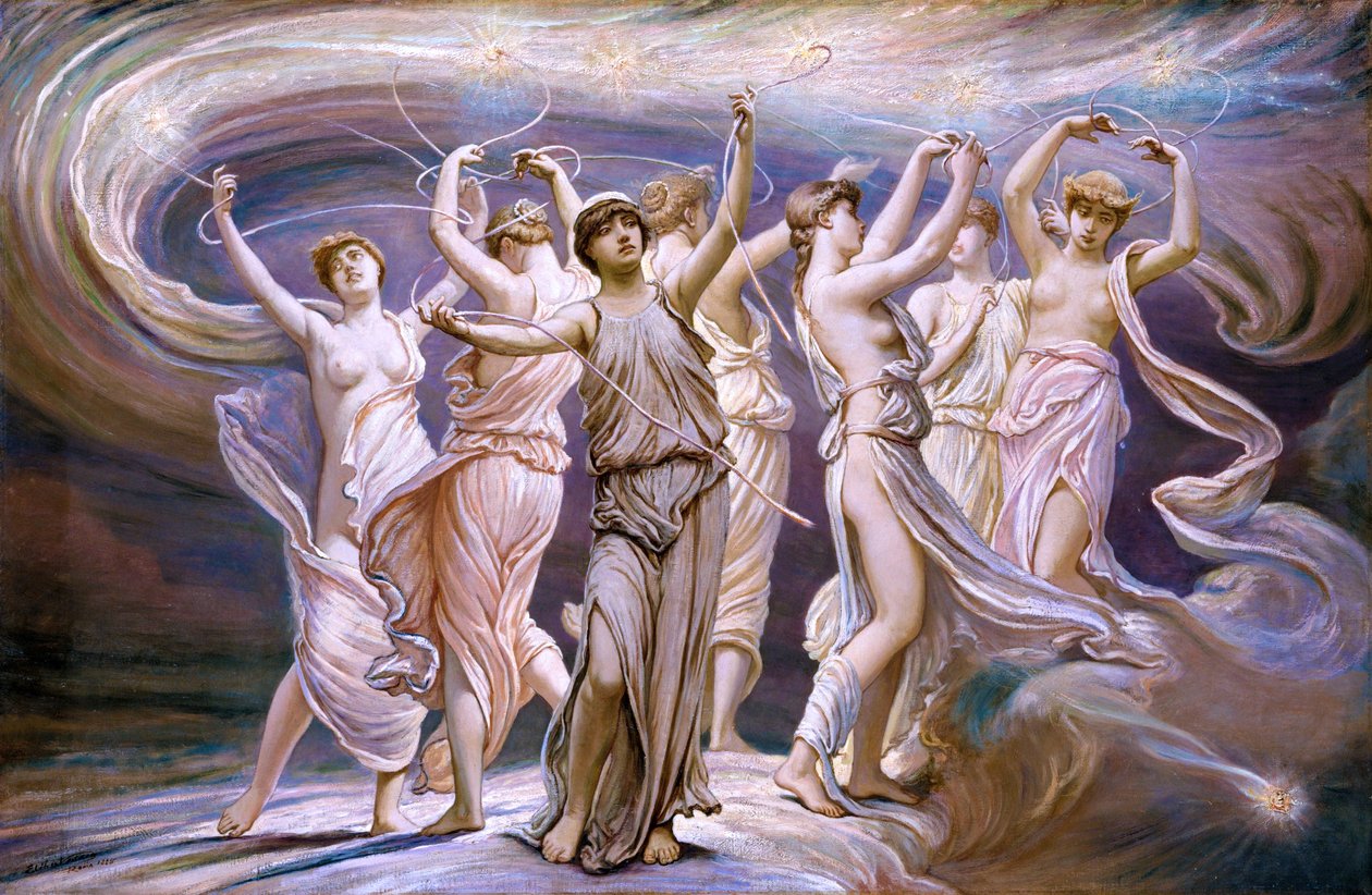 Plejaderne af Elihu Vedder