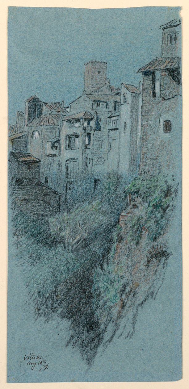 Viterbo af Elihu Vedder