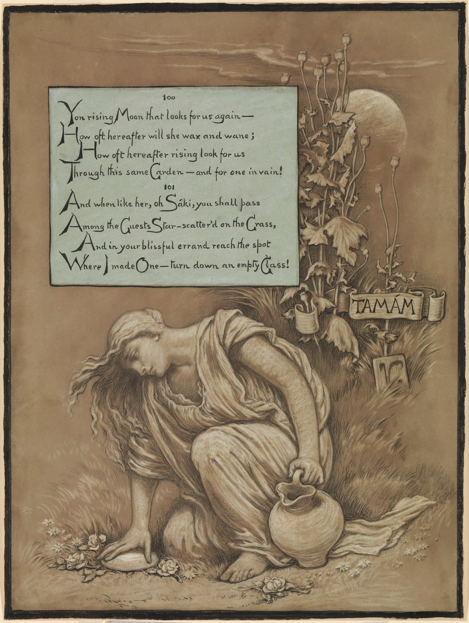 (Illustration til Omar Khayyáms Rubáiyát) Til minde af Elihu Vedder