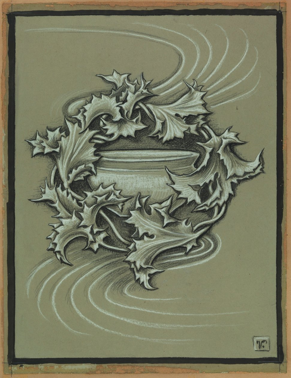 (Illustration til Rubáiyát af Omar Khayyám) Det bitre bæger af Elihu Vedder