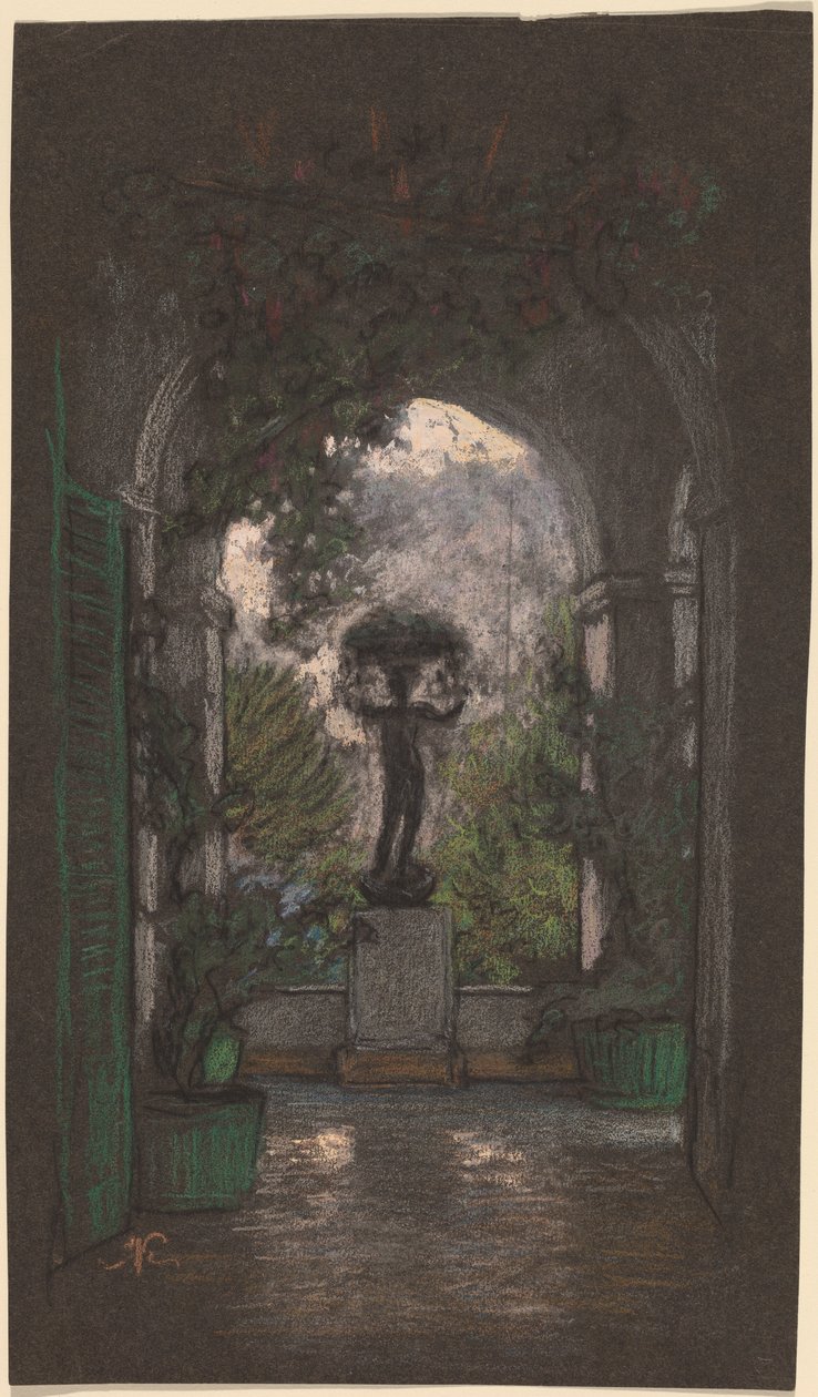 Capri af Elihu Vedder