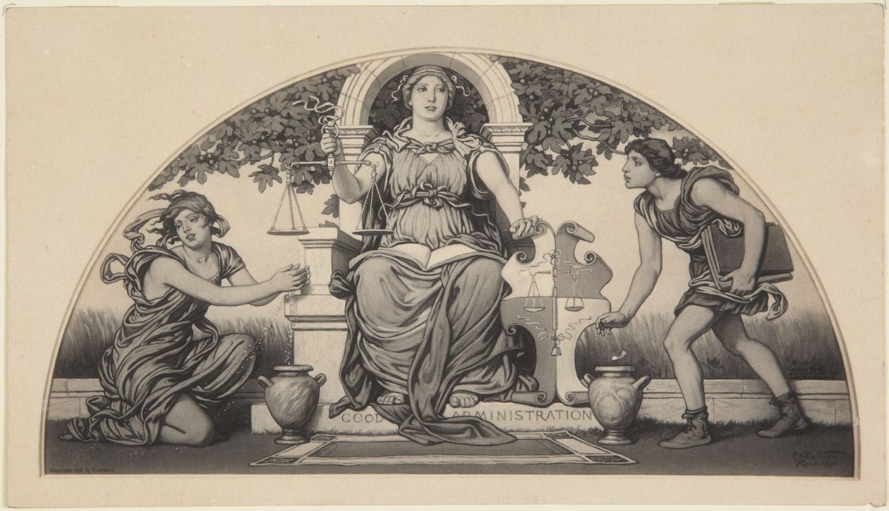 God forvaltning af Elihu Vedder