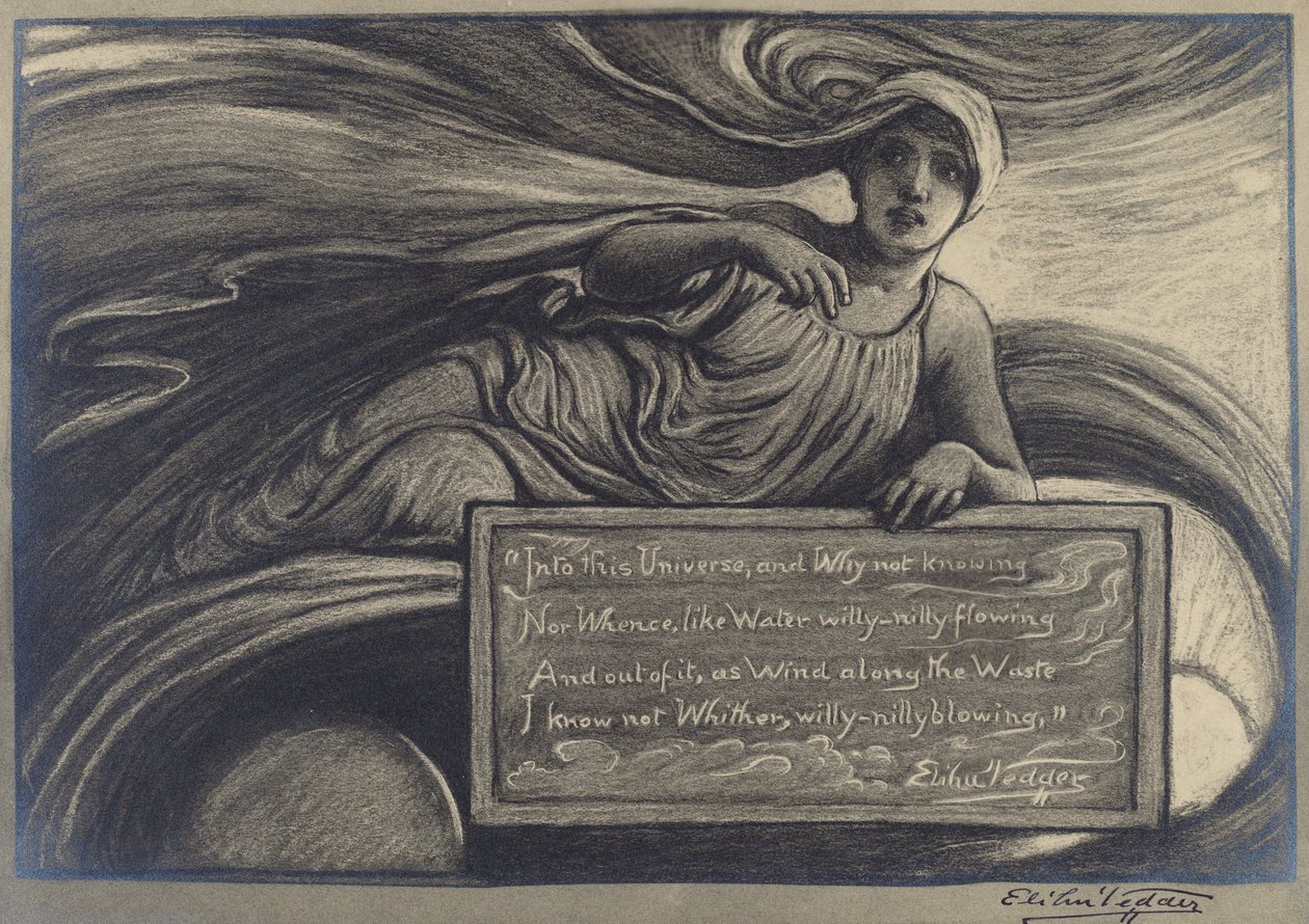 Ind i universet, slutningen af det 19.-begyndelsen af det 20. århundrede. af Elihu Vedder