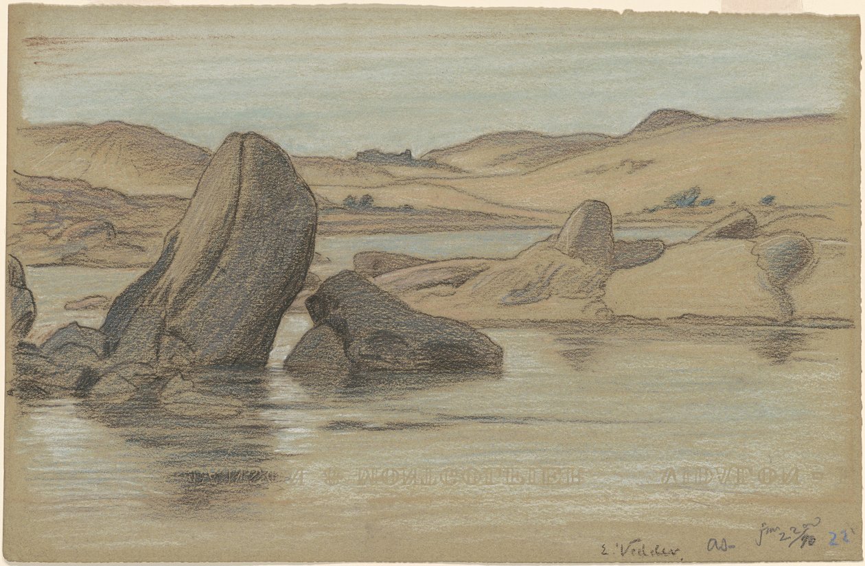 Nile Journey, nr. 22 af Elihu Vedder