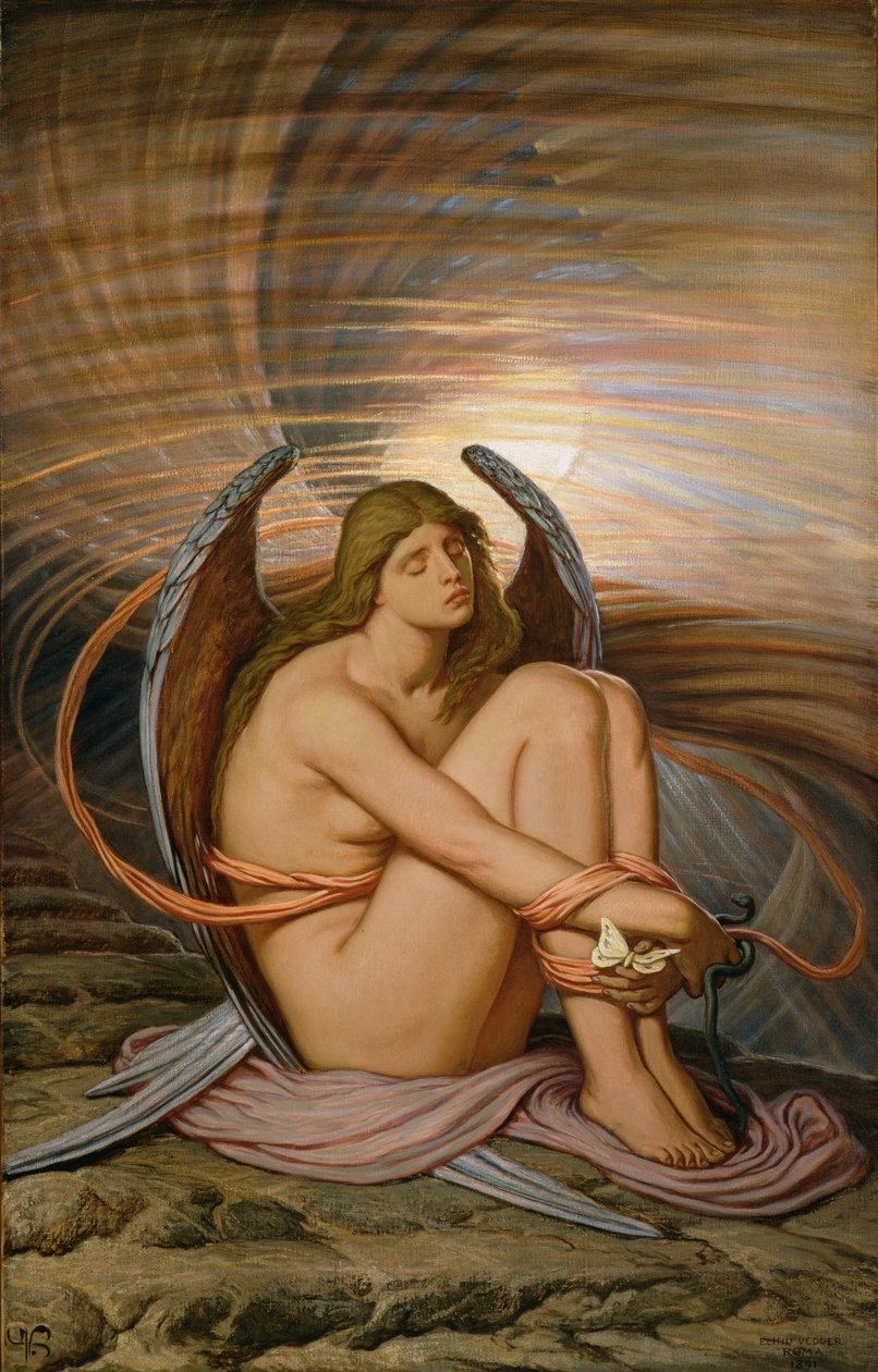 Sjæl i trældom af Elihu Vedder