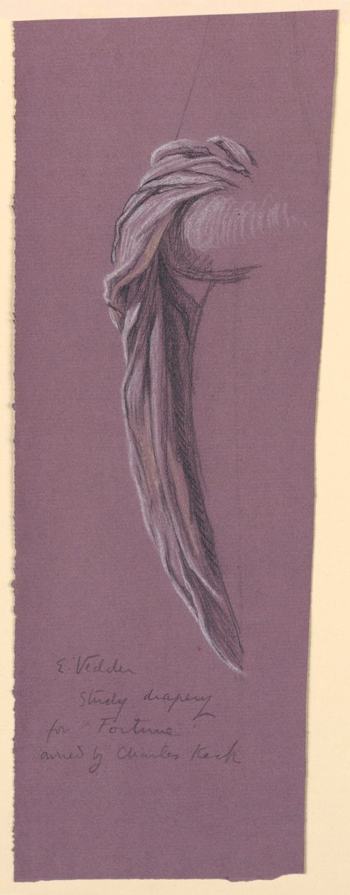 Studie til "Fortune" af Elihu Vedder