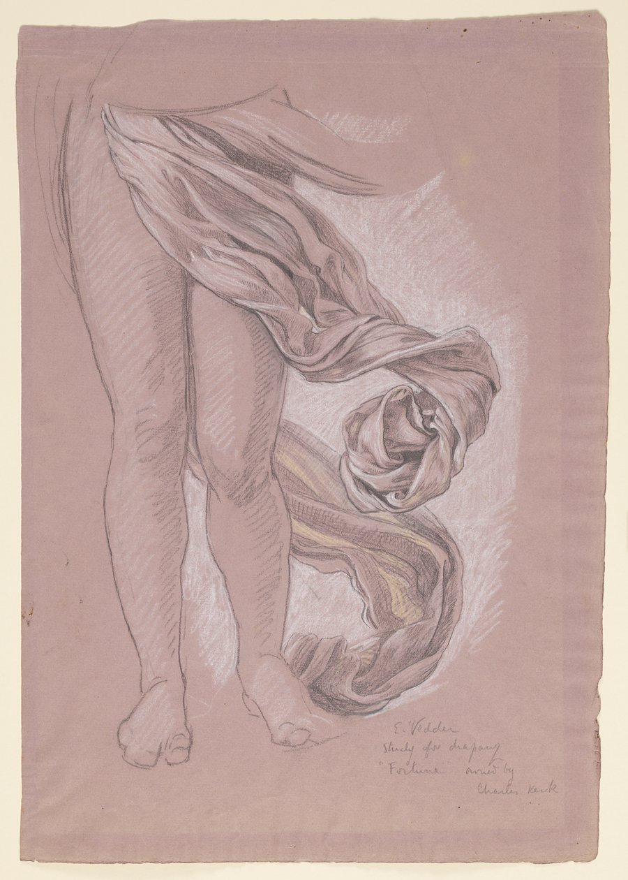 Studie til "Fortune" af Elihu Vedder