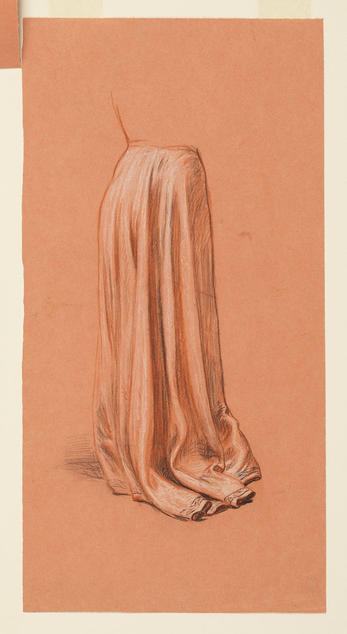 Studie til "Bryllupsoptog" af Elihu Vedder