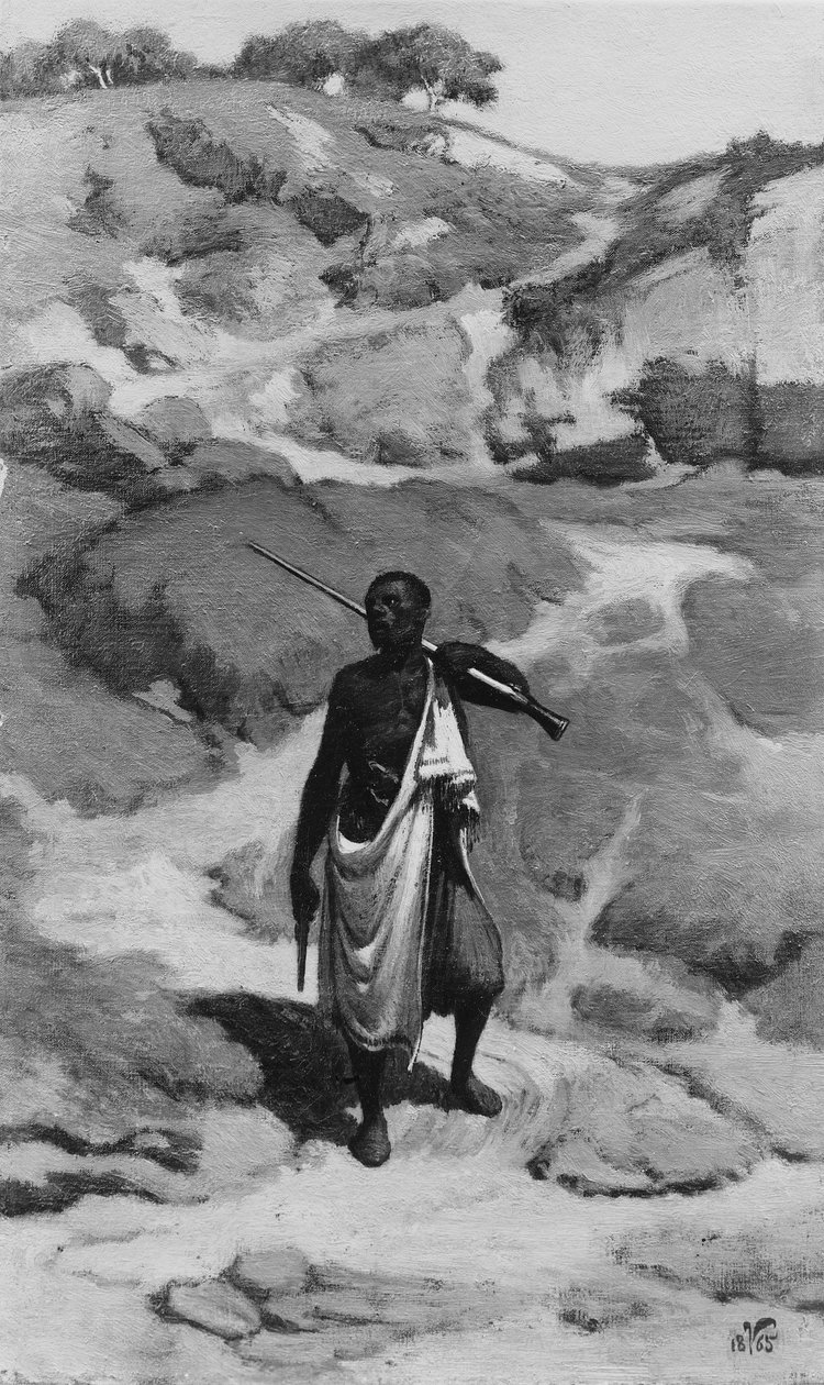 Den afrikanske vagtpost af Elihu Vedder