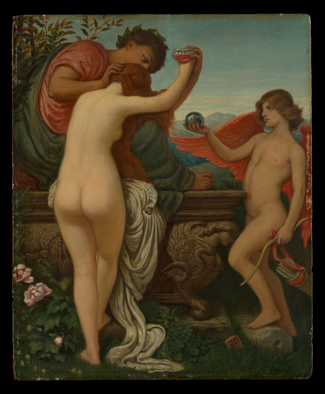 Kærlighedens bæger af Elihu Vedder