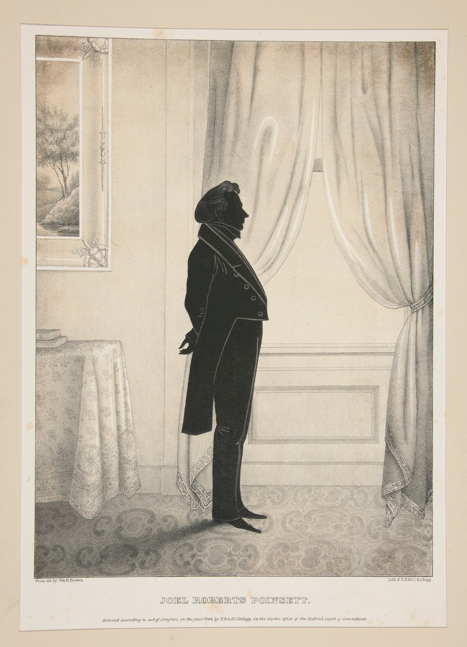 Joel Roberts Poinsett af Elijah C. Kellogg