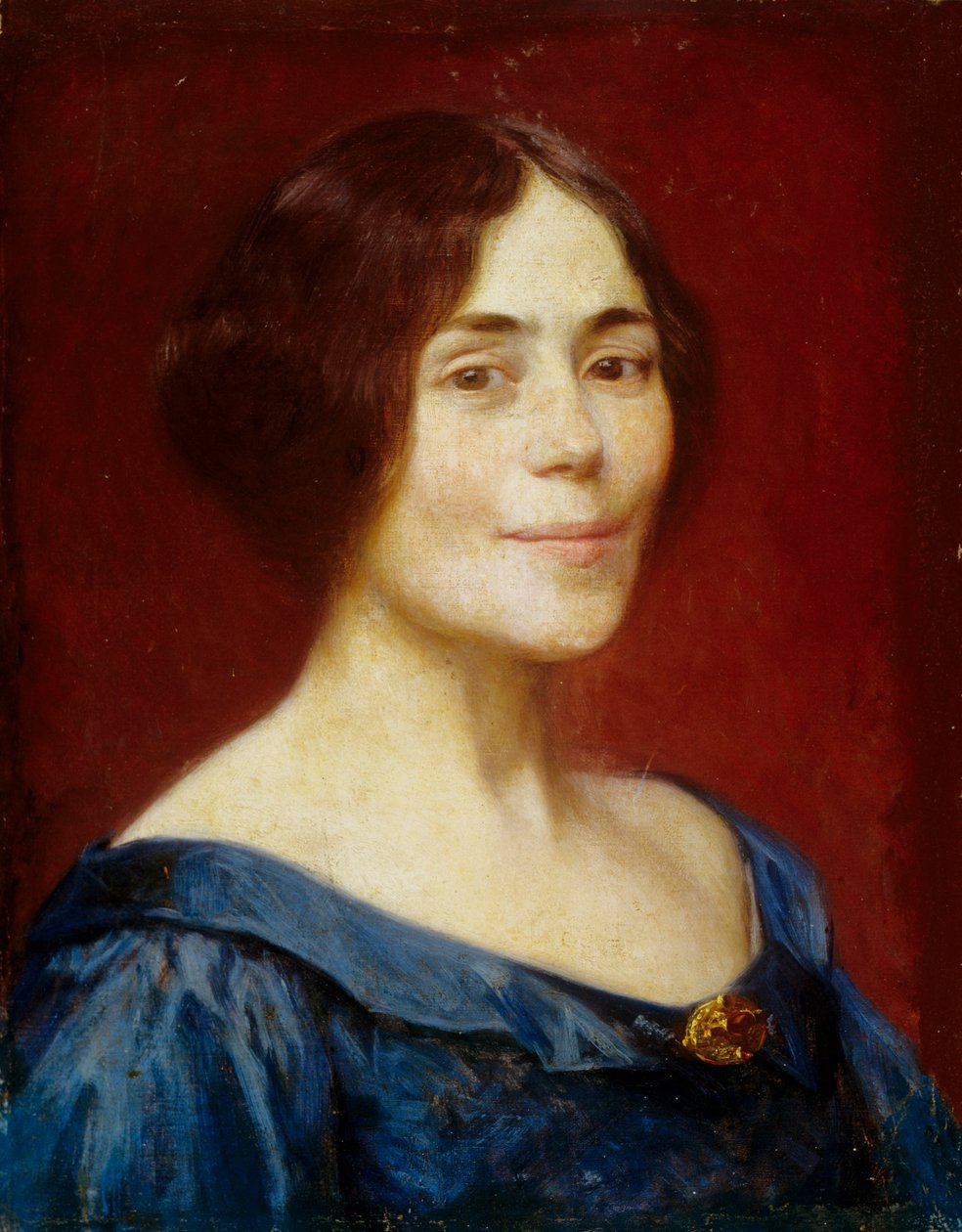 Selvportræt, 1899 af Elin Danielson Gambogi