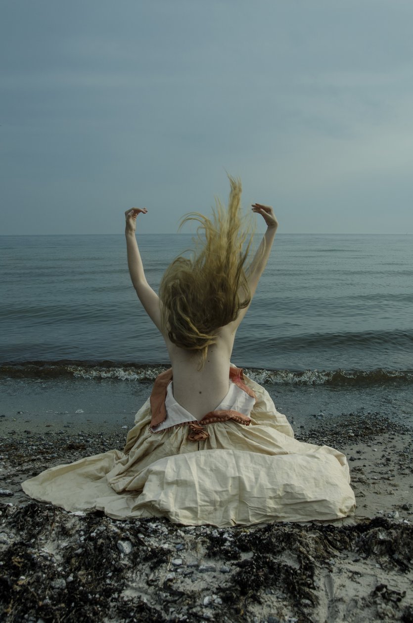 Forband havet, 2016 (silketryk) af Elinleticia Högabo