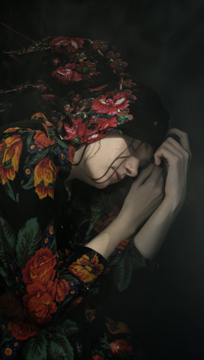 Søvn, 2016 (silketryk) af Elinleticia Högabo