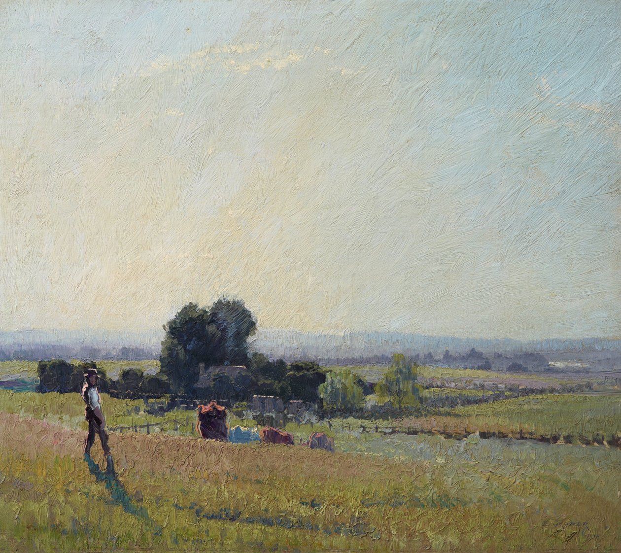 Morgen lys af Elioth Gruner