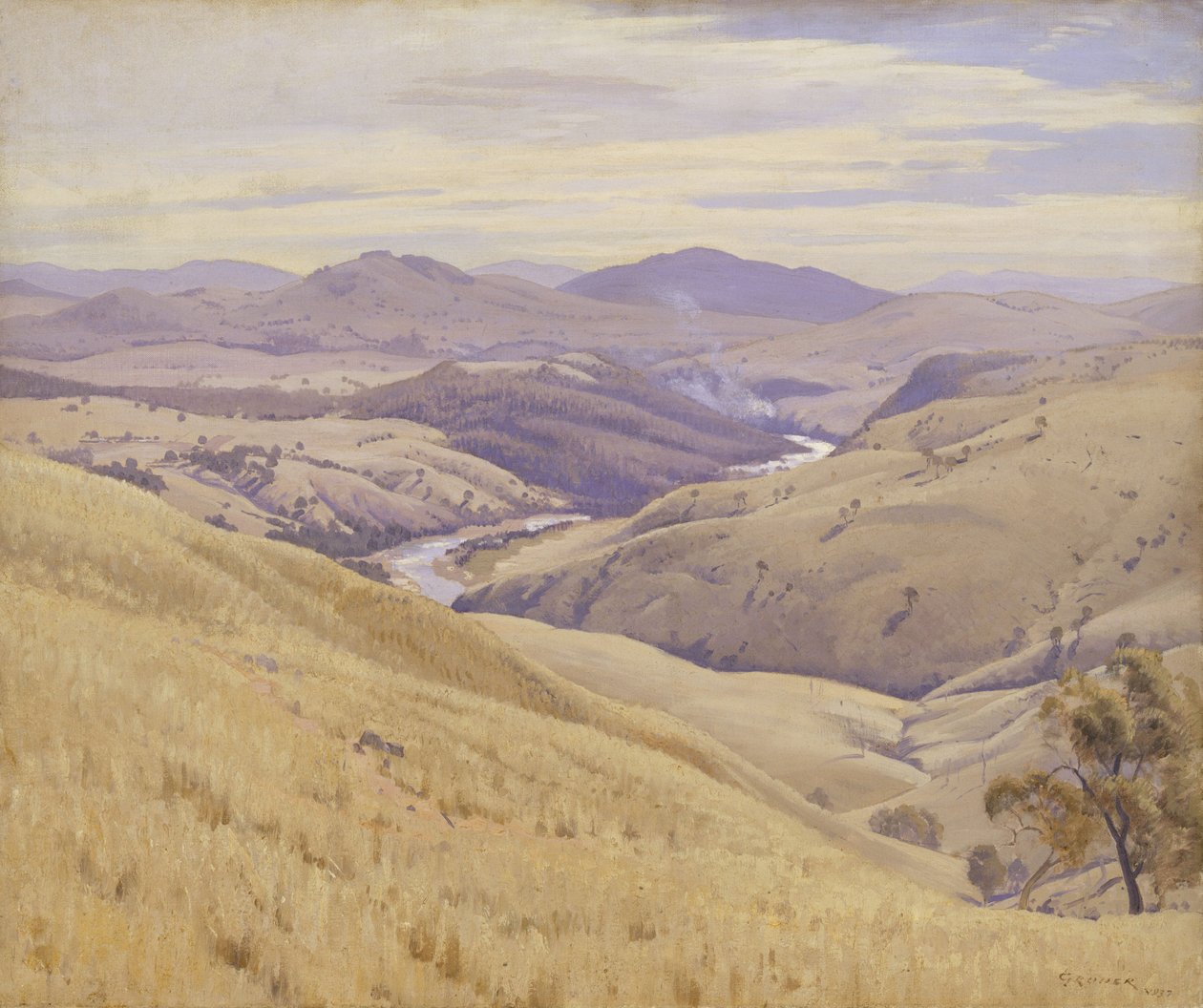 Weetangera, Canberra af Elioth Gruner
