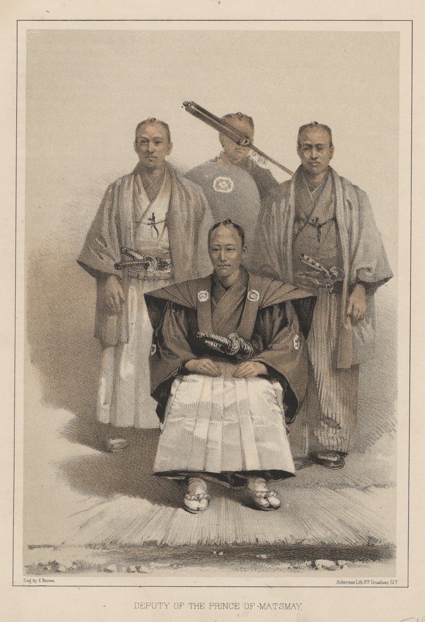 Stedfortræder for prinsen af Matsmay, 1885 af Eliphalet Brown