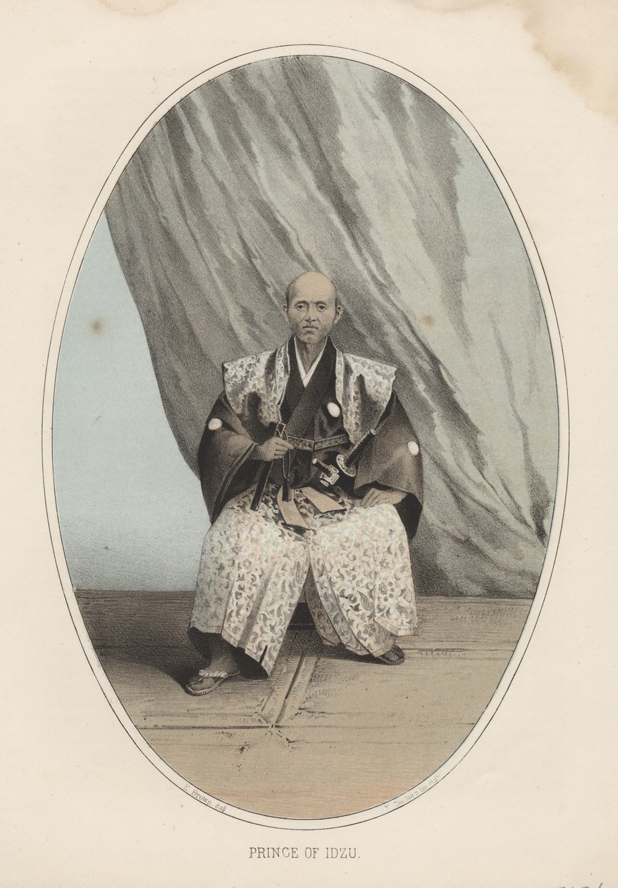 Prinsen af Idzu, 1855 af Eliphalet Brown