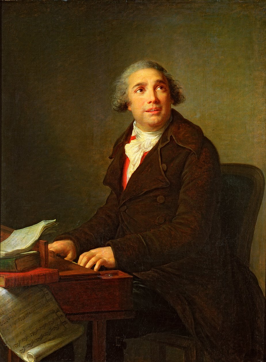 Giovanni Paeseello (1740-1816) af Elisabeth Louise Vigee Lebrun