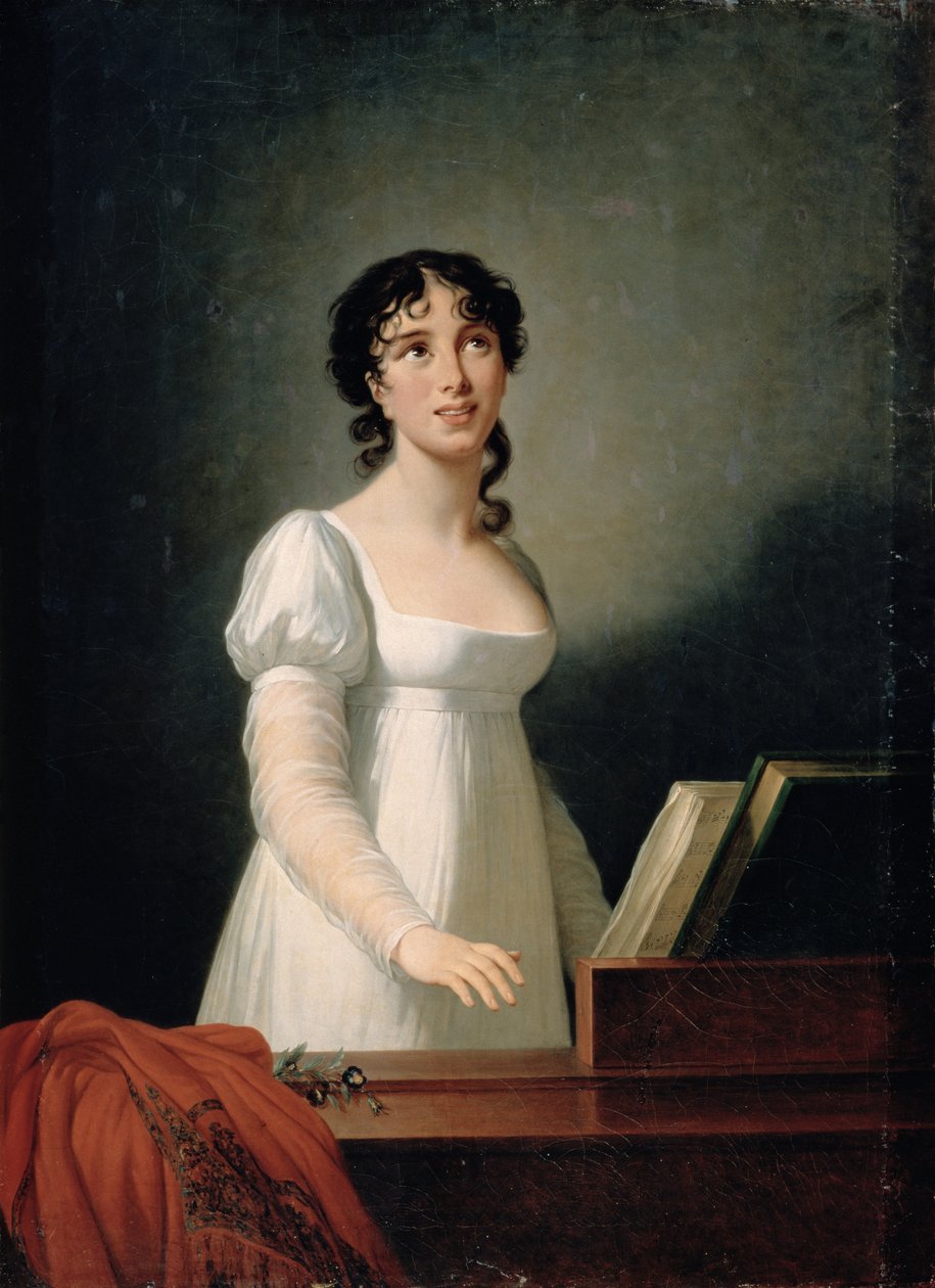 Portræt af Angelica Catalani (1780-1849) af Elisabeth Louise Vigee Lebrun