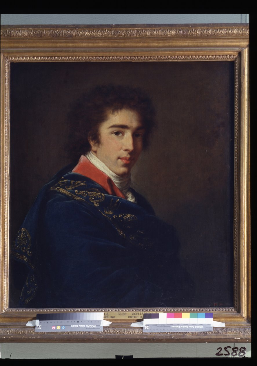 Portræt af Prins Ivan Baryatinsky, 1800 af Elisabeth Louise Vigee Lebrun