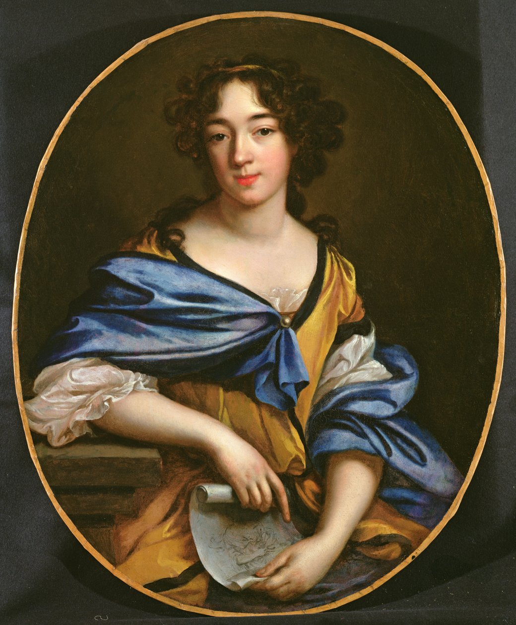 Selvportræt, 1672 af Elisabeth Sophie Cheron