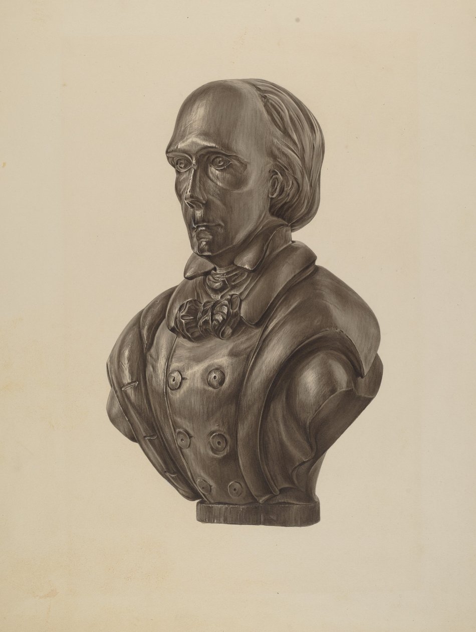 Buste af Henry Clay af Elisabeth Fulda
