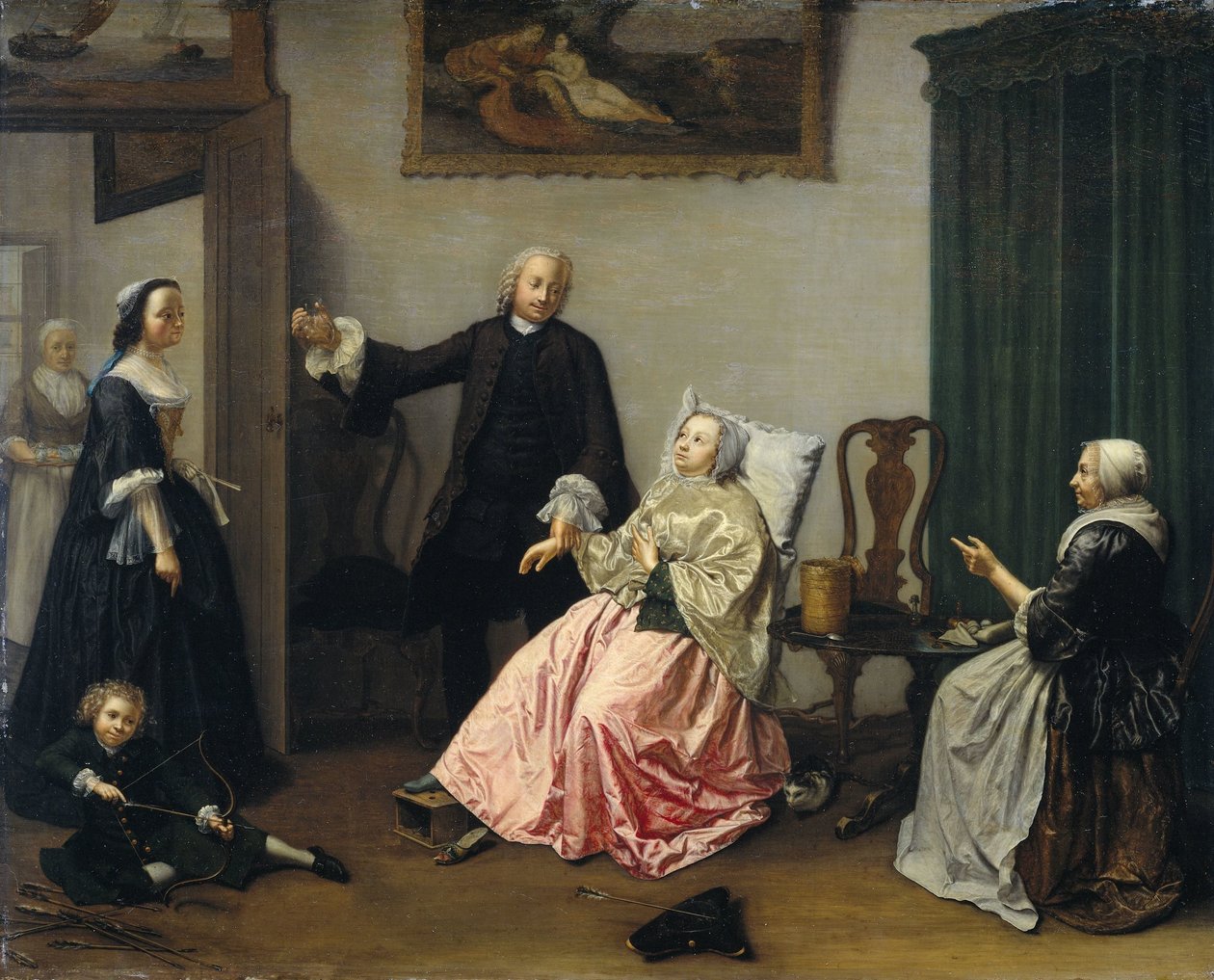 Lægebesøg af Elisabeth Geertruida Wassenbergh