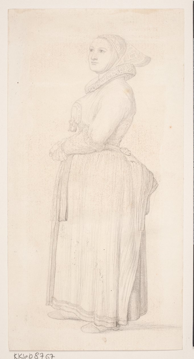 Amagerpige af Elisabeth Jerichau Baumann