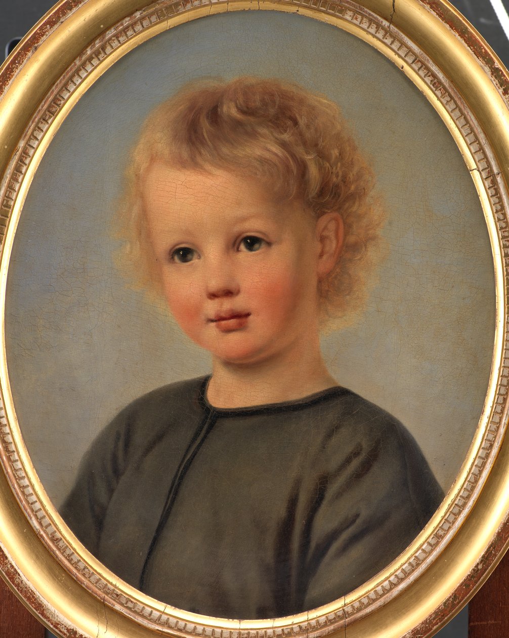 Portræt af Holger Aagaard Hammerich som 4-årig af Elisabeth Jerichau Baumann