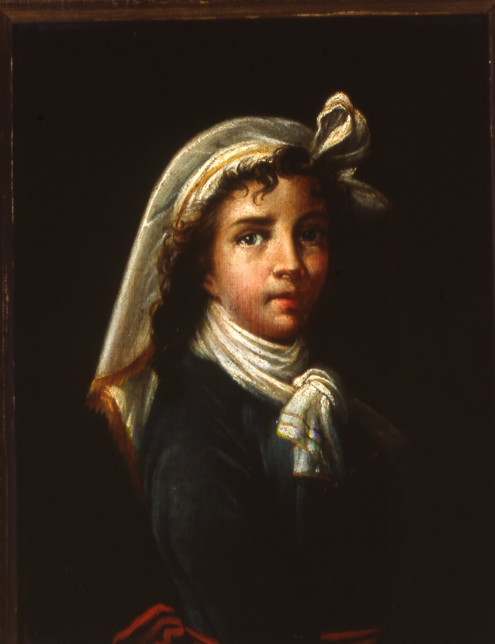Ung kvinde, ca. 1880 (olie på lærred) af Elisabeth Louise (after) Vigee Lebrun